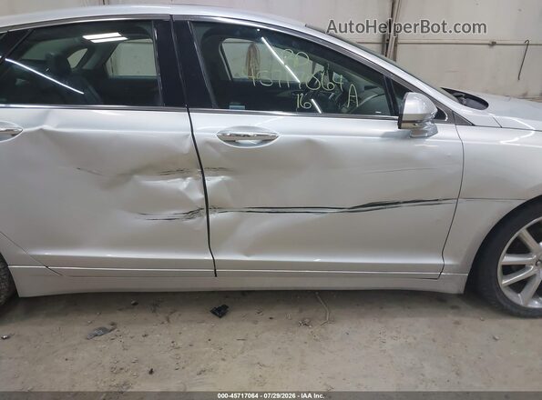 3LN6L2LUXGR601191 2016 LINCOLN MKZ HYBRID Silver Вид спереду