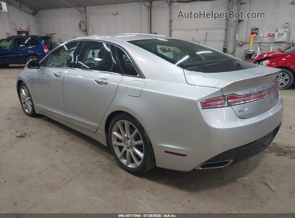 3LN6L2LUXGR601191 2016 LINCOLN MKZ HYBRID Silver Задня ліва чверть