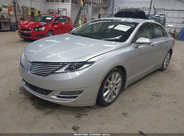3LN6L2LUXGR601191 2016 LINCOLN MKZ HYBRID Silver Передня ліва чверть