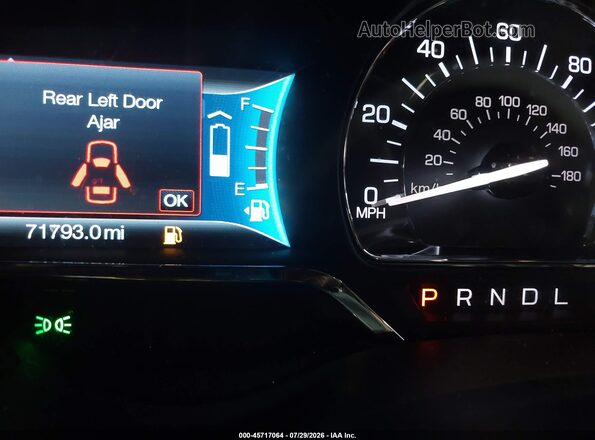 3LN6L2LUXGR601191 2016 LINCOLN MKZ HYBRID Silver Вид задніх сидінь