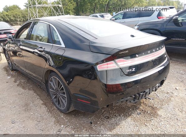3LN6L2LUXGR624745 2016 LINCOLN MKZ HYBRID Black უკანა მარცხენა