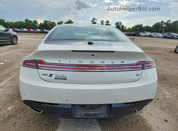 3LN6L2MK5GR623760 2016 LINCOLN MKZ White Вид ззаду