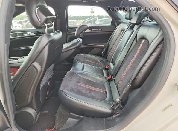 3LN6L2MK5GR623760 2016 LINCOLN MKZ White Вид задніх сидінь