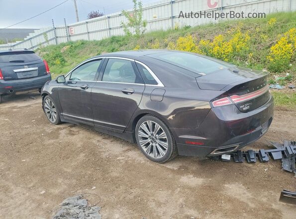 3LN6L2NK9GR608242 2016 LINCOLN MKZ Black Tył lewy