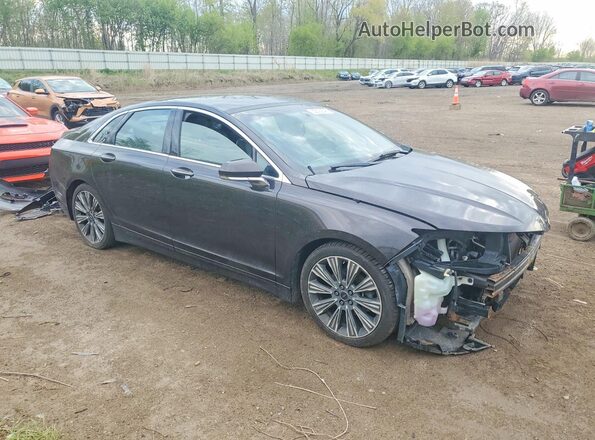 3LN6L2NK9GR608242 2016 LINCOLN MKZ Black Przód prawy