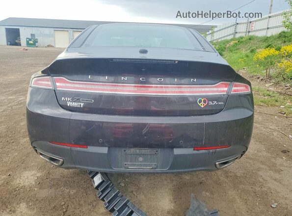 3LN6L2NK9GR608242 2016 LINCOLN MKZ Black Widok z tyłu