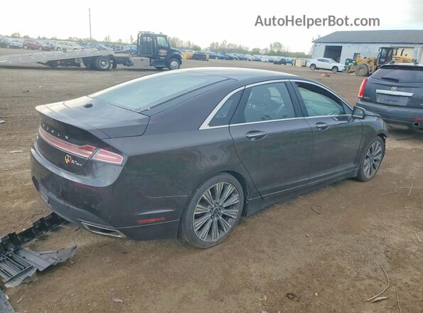3LN6L2NK9GR608242 2016 LINCOLN MKZ Black Tył prawy