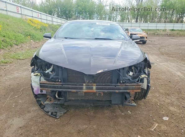 3LN6L2NK9GR608242 2016 LINCOLN MKZ Black Widok z przodu