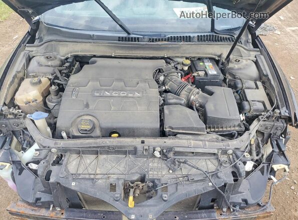 3LN6L2NK9GR608242 2016 LINCOLN MKZ Black Widok wnętrza z tyłu