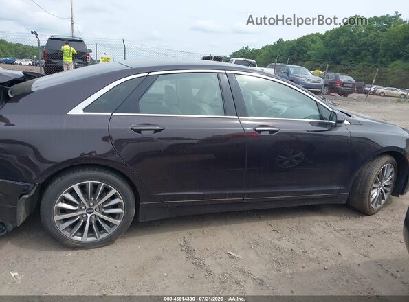 3LN6L5A91LR608606 2020 LINCOLN MKZ Purple Rear interior view