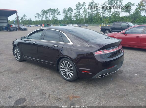 3LN6L5A94LR606784 2020 LINCOLN MKZ Burgundy Tył lewy