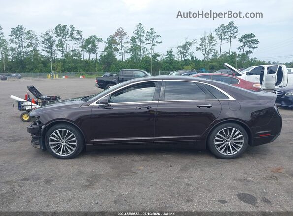 3LN6L5A94LR606784 2020 LINCOLN MKZ Burgundy Widok wnętrza 360 stopni