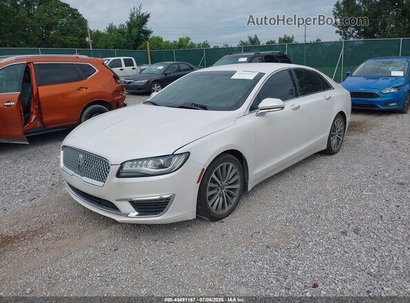 3LN6L5A97LR614586 2020 LINCOLN MKZ Белый Передняя левая четверть