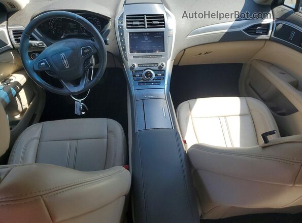 3LN6L5A99LR612936 2020 LINCOLN MKZ Black Вид панелі приладів
