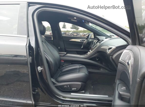 3LN6L5B90KR618394 2019 LINCOLN MKZ Черный Вид салона спереди