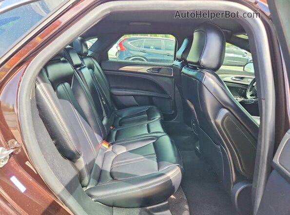 3LN6L5B92LR622531 2020 LINCOLN MKZ Brown უკანა სავარძლების ხედი
