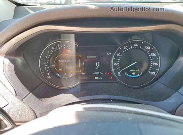 3LN6L5B93LR616317 2020 LINCOLN MKZ White Սարքավորումների վահանակի տեսք