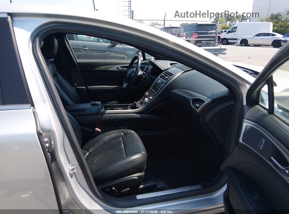 3LN6L5B94JR620955 2018 LINCOLN MKZ Silver Widok wnętrza z przodu