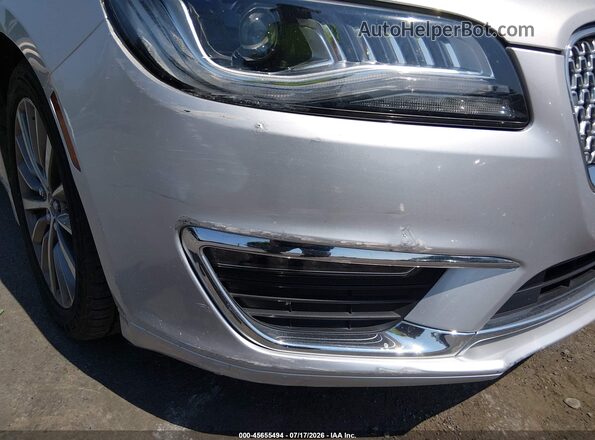 3LN6L5B94JR620955 2018 LINCOLN MKZ Silver Widok z przodu