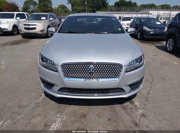 3LN6L5B94JR620955 2018 LINCOLN MKZ Silver Widok zestawu wskaźników
