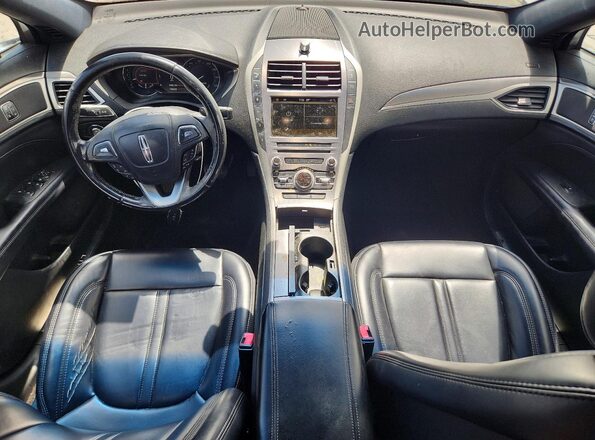 3LN6L5B98JR625186 2018 LINCOLN MKZ White Dashboard view