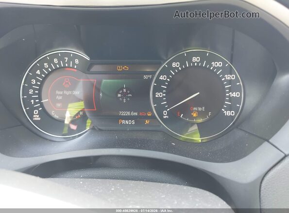 3LN6L5B99HR603577 2017 LINCOLN MKZ Red Вид задніх сидінь
