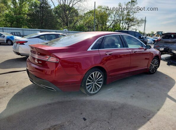 3LN6L5C90HR644100 2017 LINCOLN MKZ Red Trasero derecho