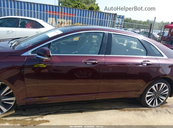 3LN6L5C90HR644176 2017 LINCOLN MKZ Burgundy 