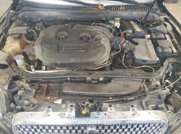 3LN6L5C91HR607850 2017 LINCOLN MKZ Black Սալոնի հետևի տեսք
