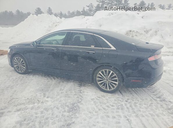 3LN6L5C91HR607850 2017 LINCOLN MKZ Black Հետևի ձախ