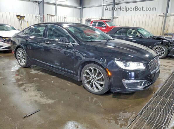 3LN6L5C93JR627071 2018 LINCOLN MKZ Black Передня права чверть