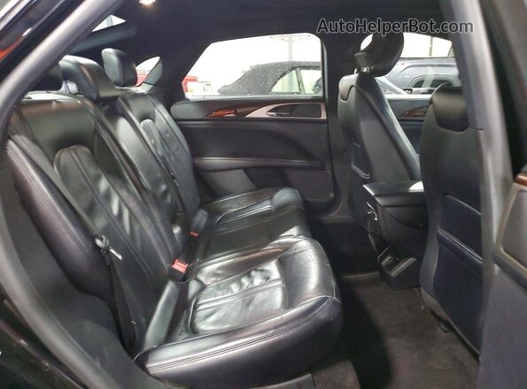 3LN6L5C93JR627071 2018 LINCOLN MKZ Black Вид задніх сидінь