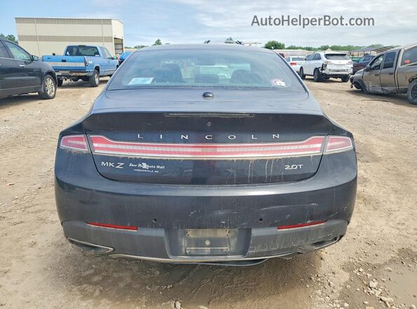 3LN6L5C95KR623802 2019 LINCOLN MKZ Black უკანა ხედი