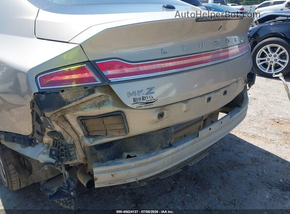 3LN6L5C99HR608356 2017 LINCOLN MKZ Желто-коричневый Вид спереди
