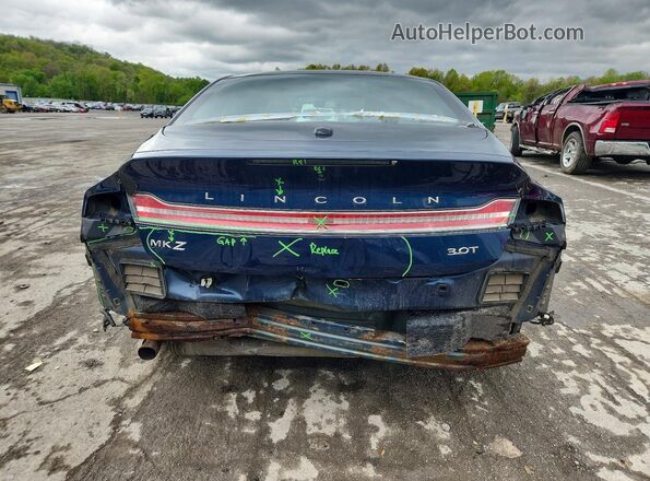 3LN6L5CC0HR623601 2017 LINCOLN MKZ Blue Հետևի տեսք
