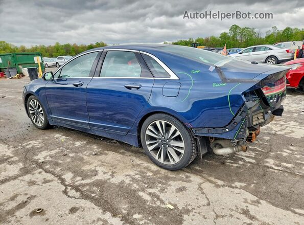 3LN6L5CC0HR623601 2017 LINCOLN MKZ Blue Հետևի ձախ