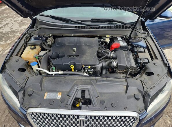 3LN6L5CC0HR623601 2017 LINCOLN MKZ Blue Սալոնի հետևի տեսք