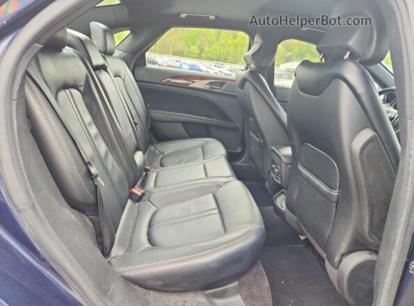 3LN6L5CC0HR623601 2017 LINCOLN MKZ Blue Հետևի նստատեղերի տեսք