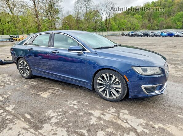 3LN6L5CC0HR623601 2017 LINCOLN MKZ Blue Առջևի աջ