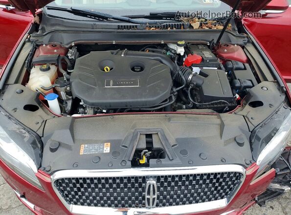 3LN6L5D91KR623360 2019 LINCOLN MKZ Burgundy Սալոնի հետևի տեսք