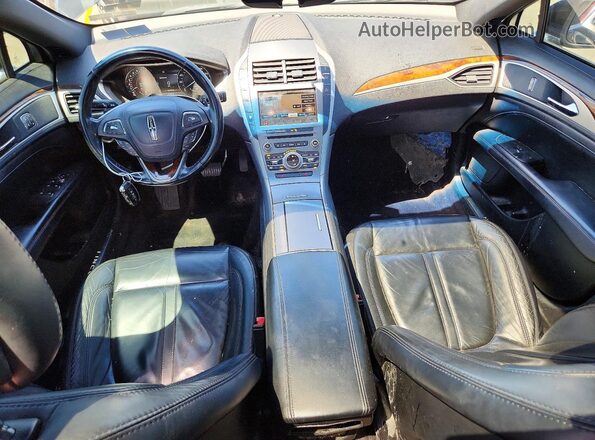 3LN6L5D99HR641257 2017 LINCOLN MKZ Black Vista del salpicadero