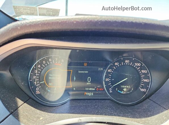 3LN6L5D99HR641257 2017 LINCOLN MKZ Black Vista del cuadro de instrumentos