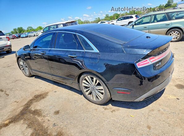 3LN6L5D99HR641257 2017 LINCOLN MKZ Black Trasero izquierdo