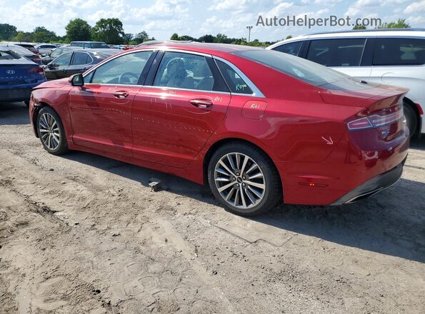 3LN6L5D99JR614503 2018 LINCOLN MKZ Red Rear left