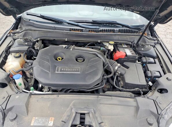3LN6L5E92HR601262 2017 LINCOLN MKZ Черный Вид задней части салона