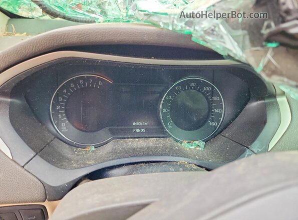 3LN6L5E92LR613971 2020 LINCOLN MKZ White Instrument cluster view