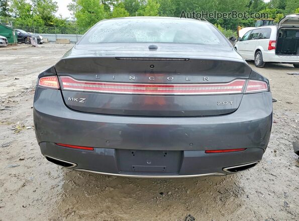 3LN6L5E96HR624656 2017 LINCOLN MKZ Gray უკანა ხედი