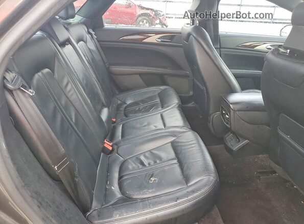 3LN6L5E97HR610958 2017 LINCOLN MKZ Charcoal Rear seats view