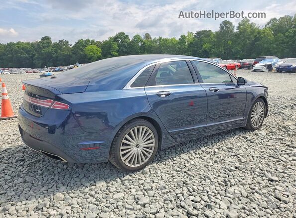 3LN6L5E97HR619983 2017 LINCOLN MKZ Blue Հետևի աջ