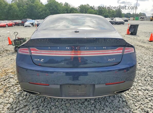 3LN6L5E97HR619983 2017 LINCOLN MKZ Blue Հետևի տեսք